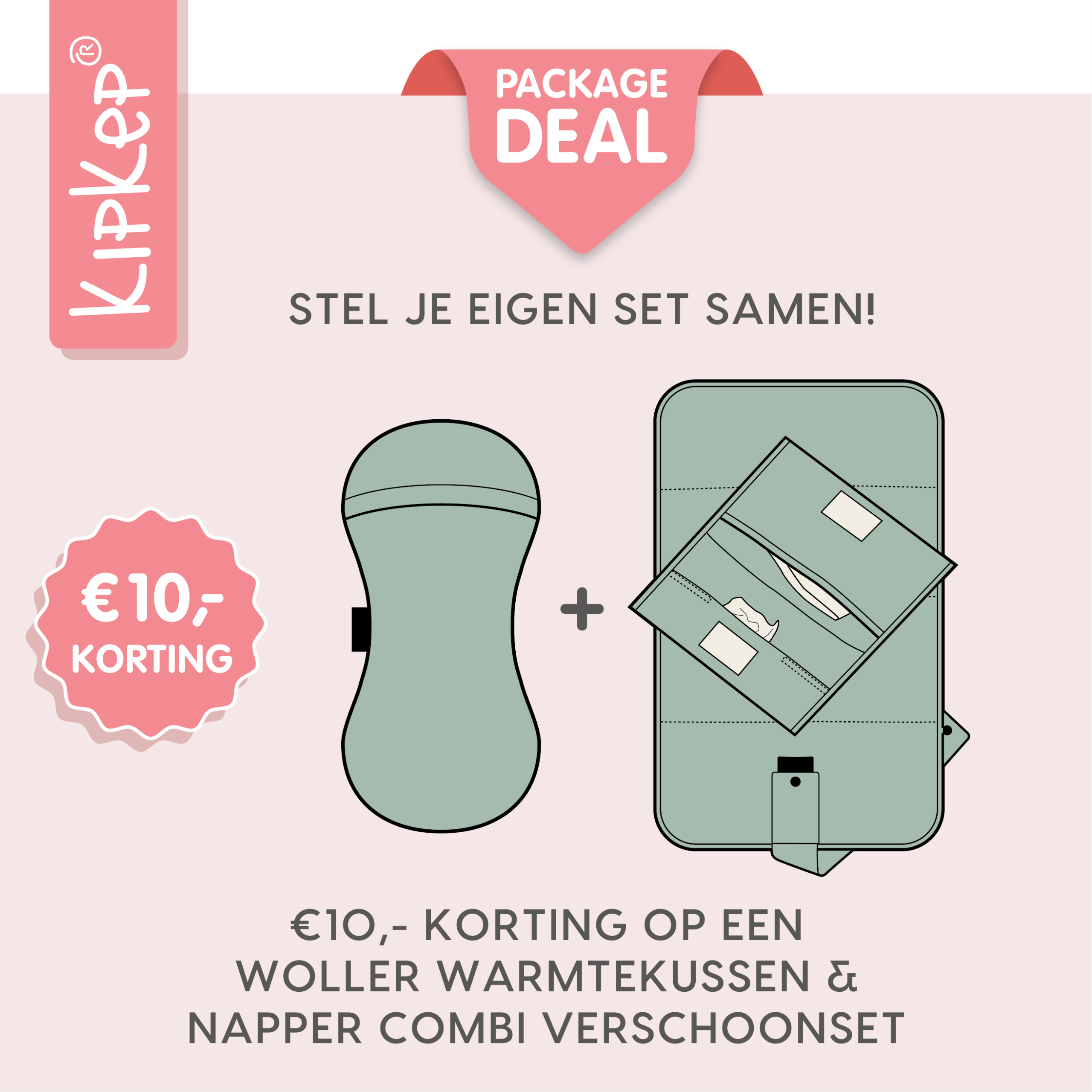 Paketangebot: Woller Wärmekissen & Napper Kombi-Set (verschiedene Farben)